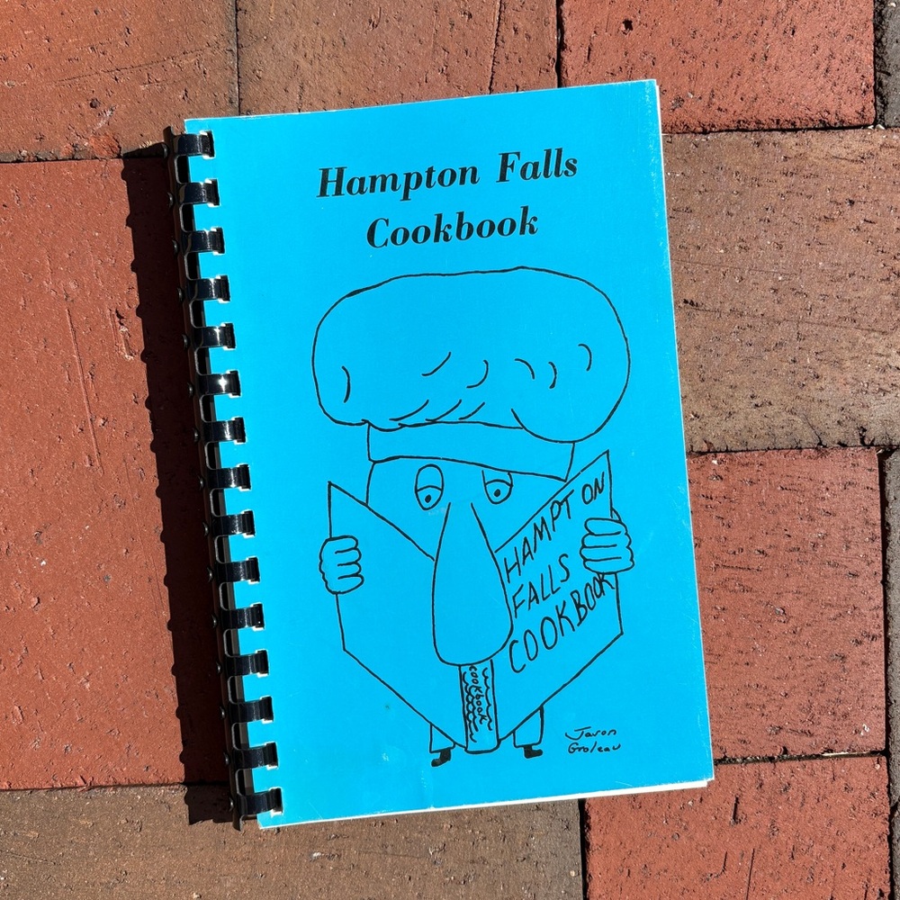1977 Hampton Falls Cookbook NH New Hampshire Recipes Seafood Soups Homemade